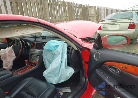 2002 Lexus Sc 430 from USA, damaged, VIN JTHFN48YX20017872